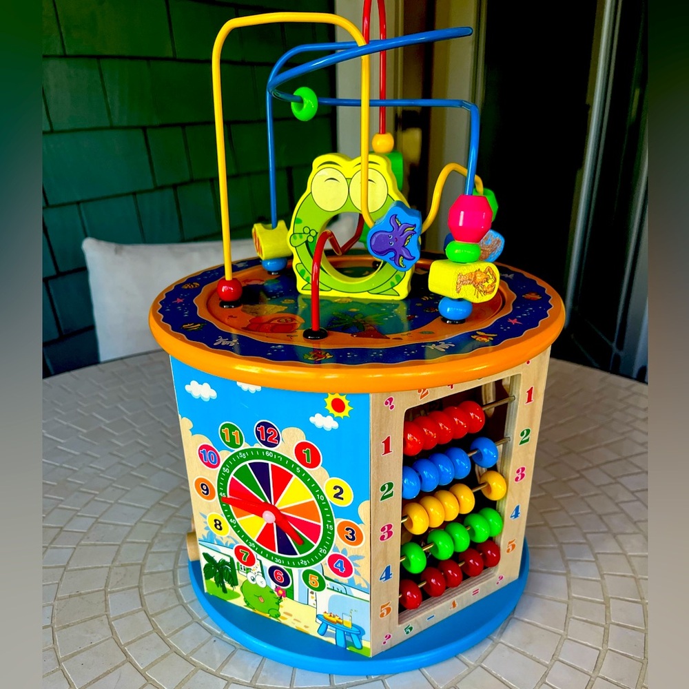 Sweet Colorful Fine Motor Skills Toddler Toy. NEW. 14” x 10”